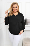 Elegantná blúzka s dlhým rukávom pre moletky Dinora
